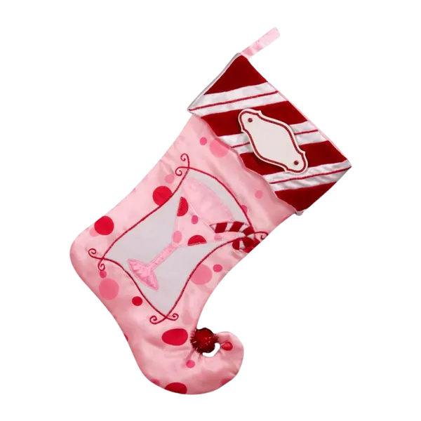 PBS131 PM - Pink Martini Personalised Christmas Stocking