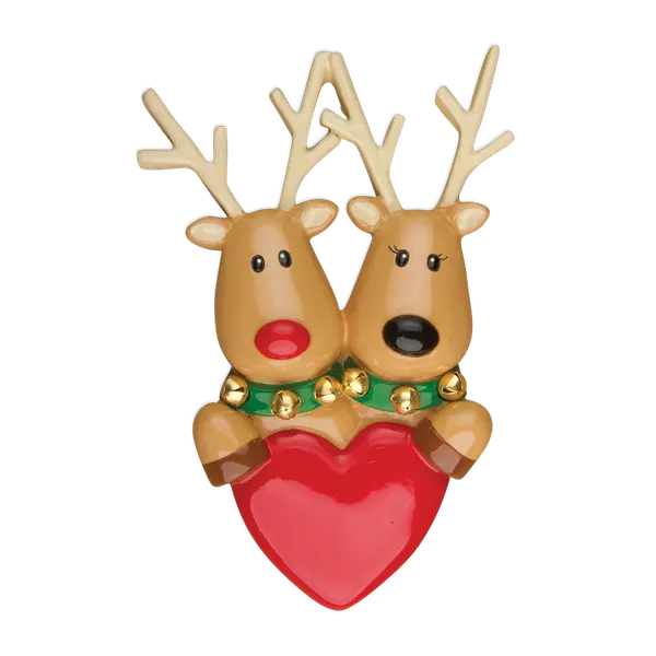 OR1018 - New Reindeer Personalised Christmas Decoration