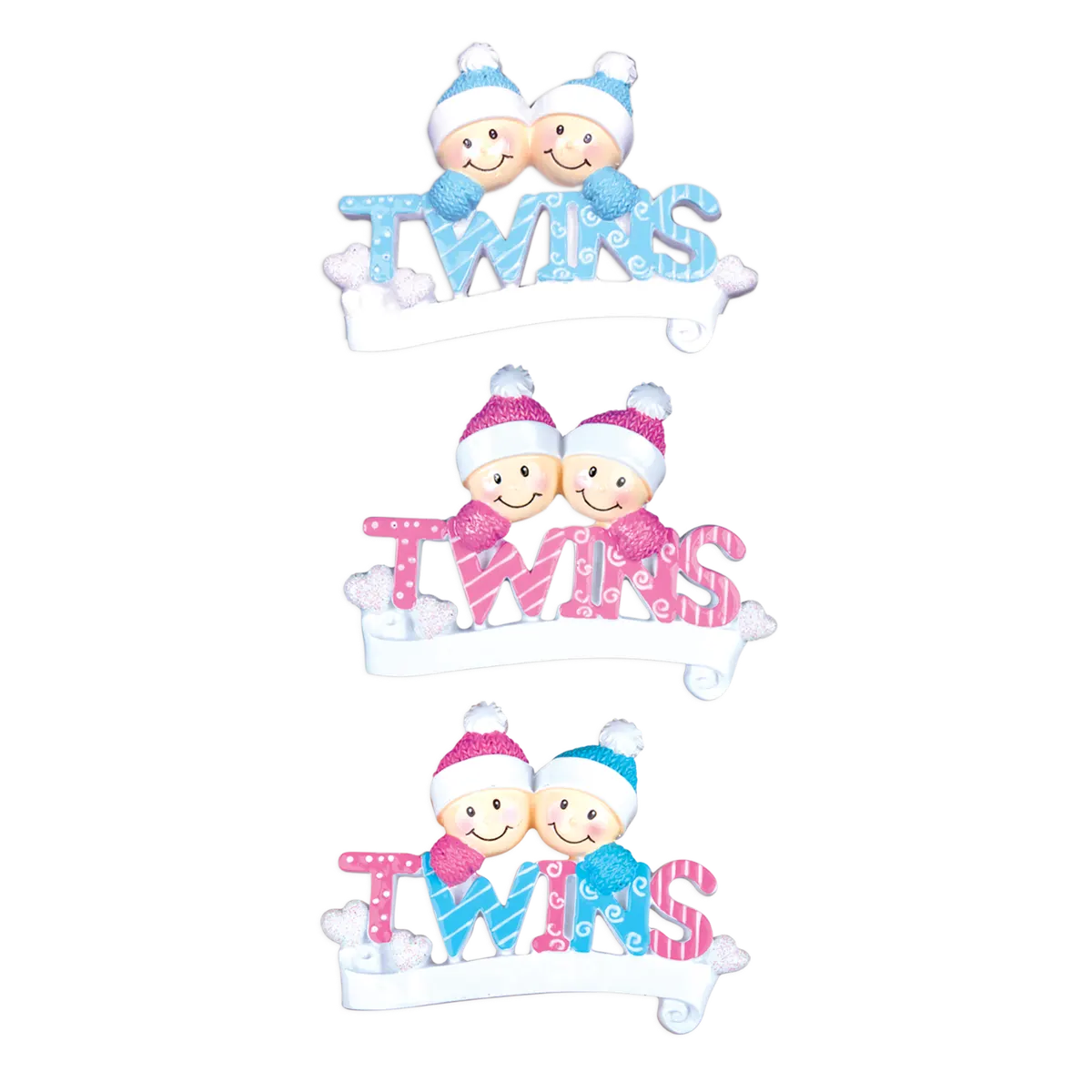 OR1166-A - Twins - Boys, Girls, Girl & Boy (Four of Each)