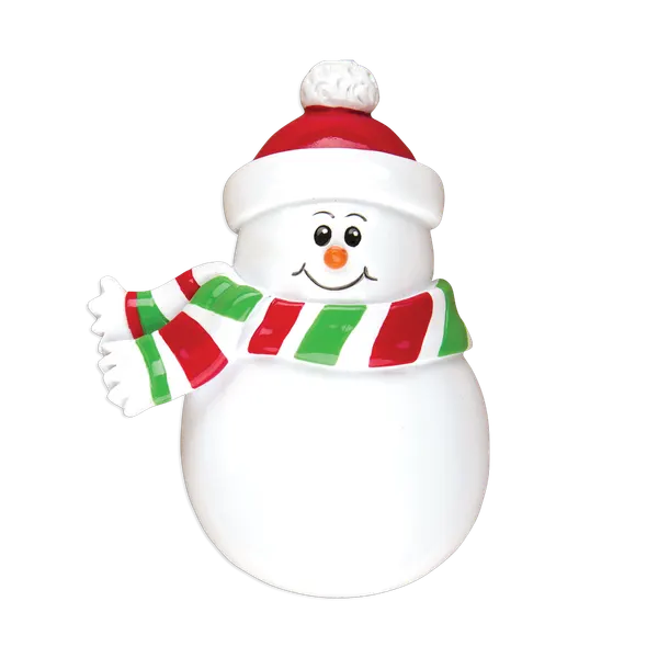 OR1309 - Snowman Personalised Christmas Decoration