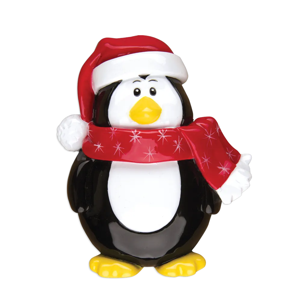 OR1310 - Penguin Character Personalised Christmas Decoration