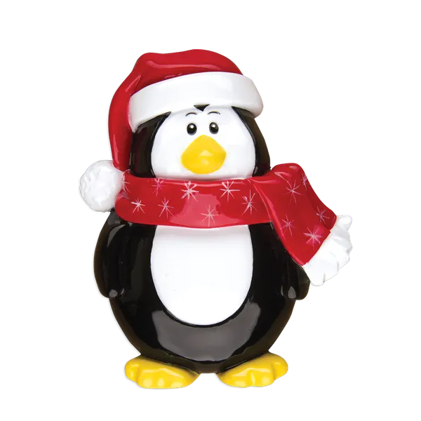 OR1310 - Penguin Character Personalised Christmas Decoration