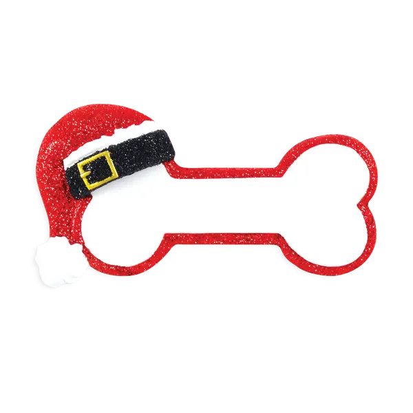 OR1438 - Santa Dog Bone Personalised Christmas Decoration