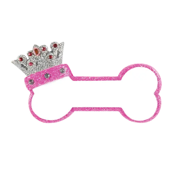 OR1439 - Princess Dog Bone Personalised Christmas Decoration
