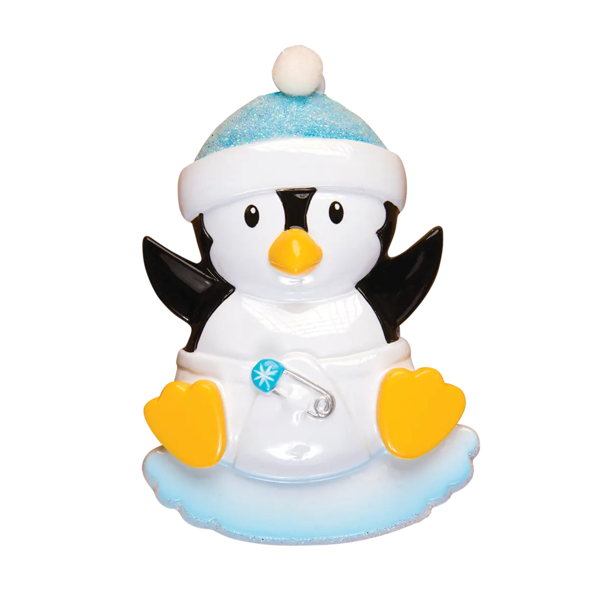 OR1493-B - Baby Penguin Boy Personalised Christmas Decoration
