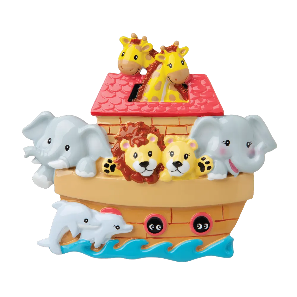 OR1659 - Noah's Ark Personalised Christmas Decoration