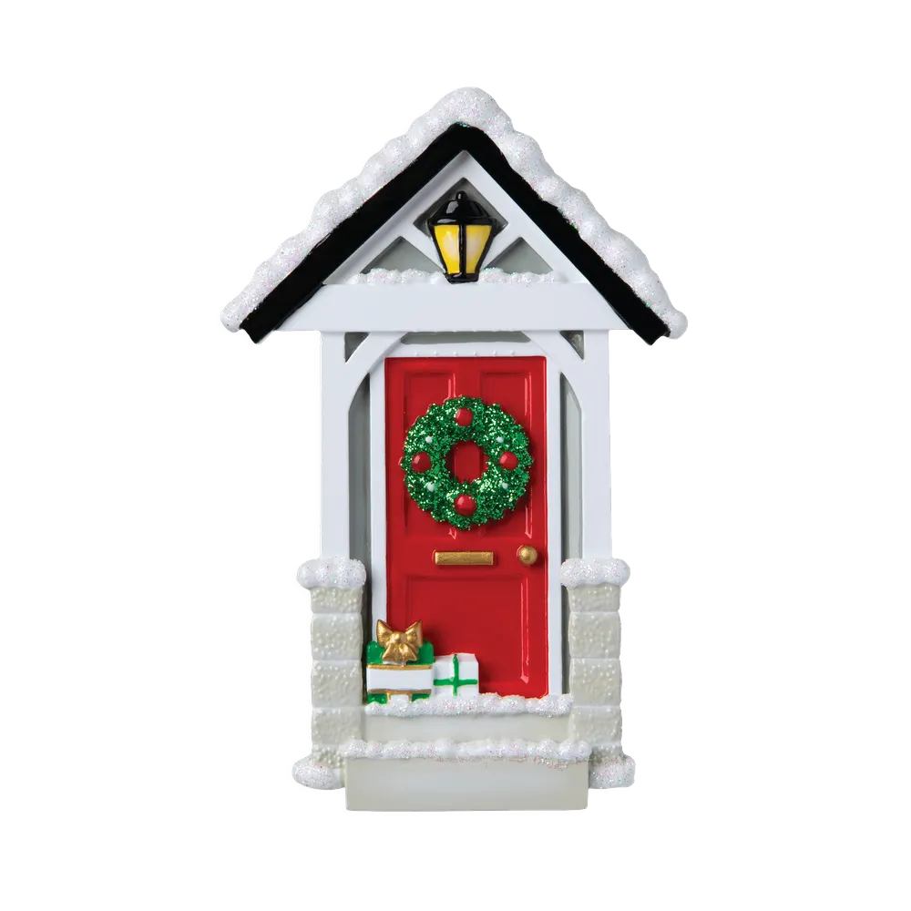 OR1698 - New Door Personalised Christmas Decoration