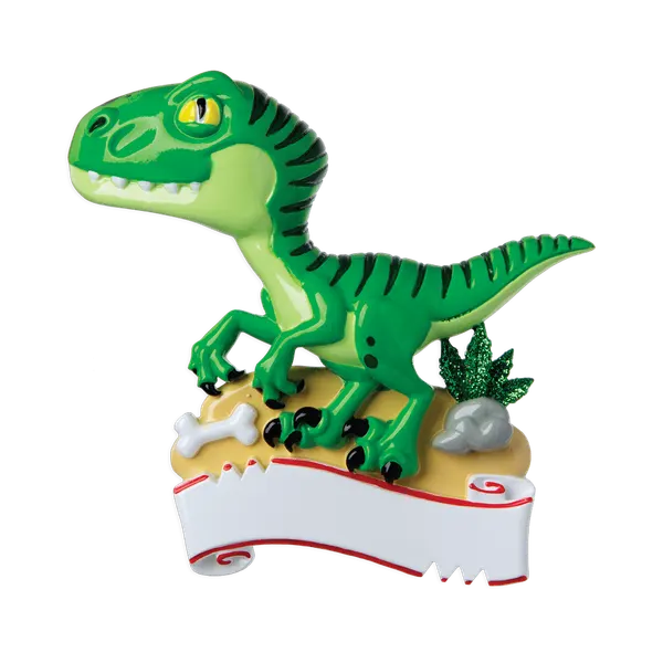 OR1907 - Dinosaur Personalised Christmas Decoration