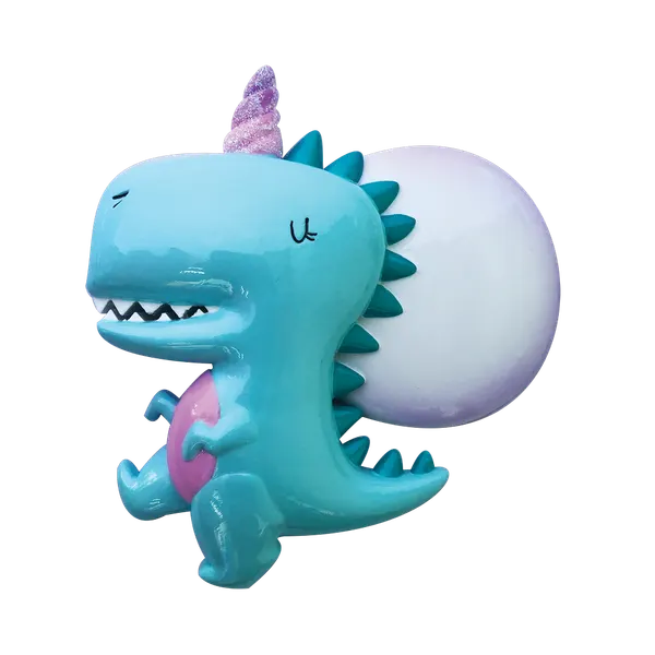 OR2184 - Dinocorn Personalised Christmas Decoration