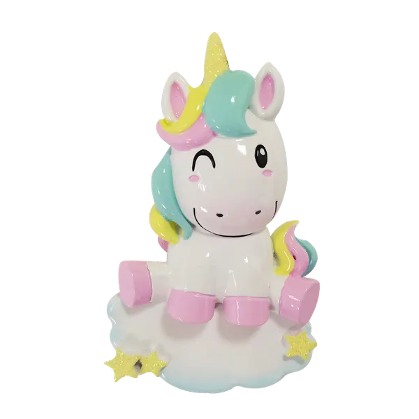 OR2241 - Unicorn Personalised Christmas Decoration