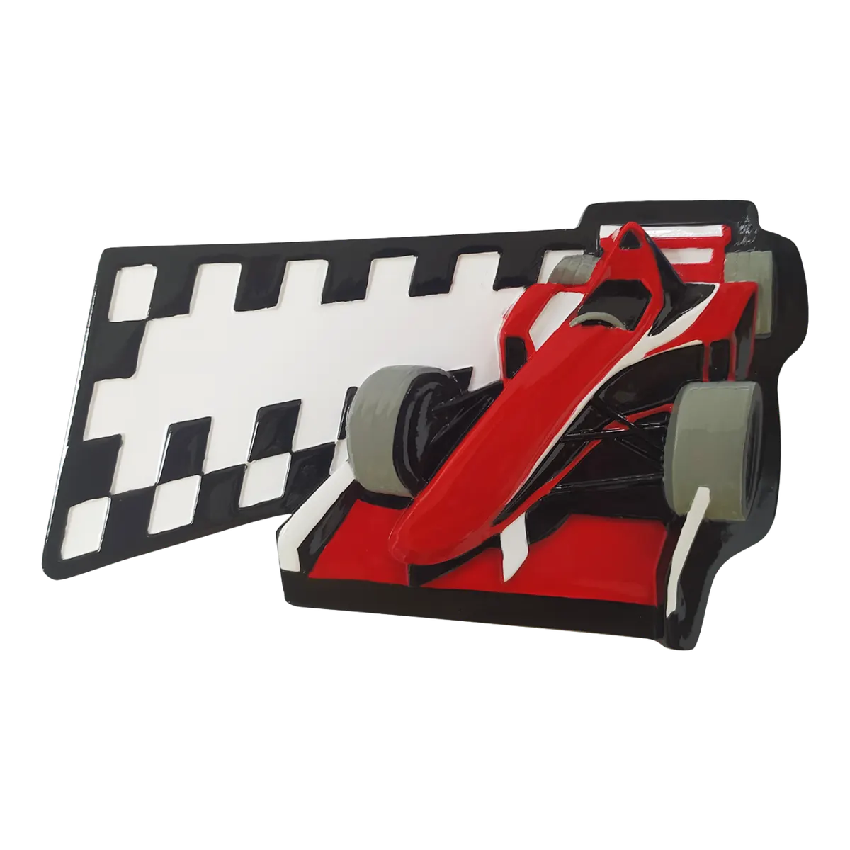 OR2245 - Race Car Personalised Christmas Decoration