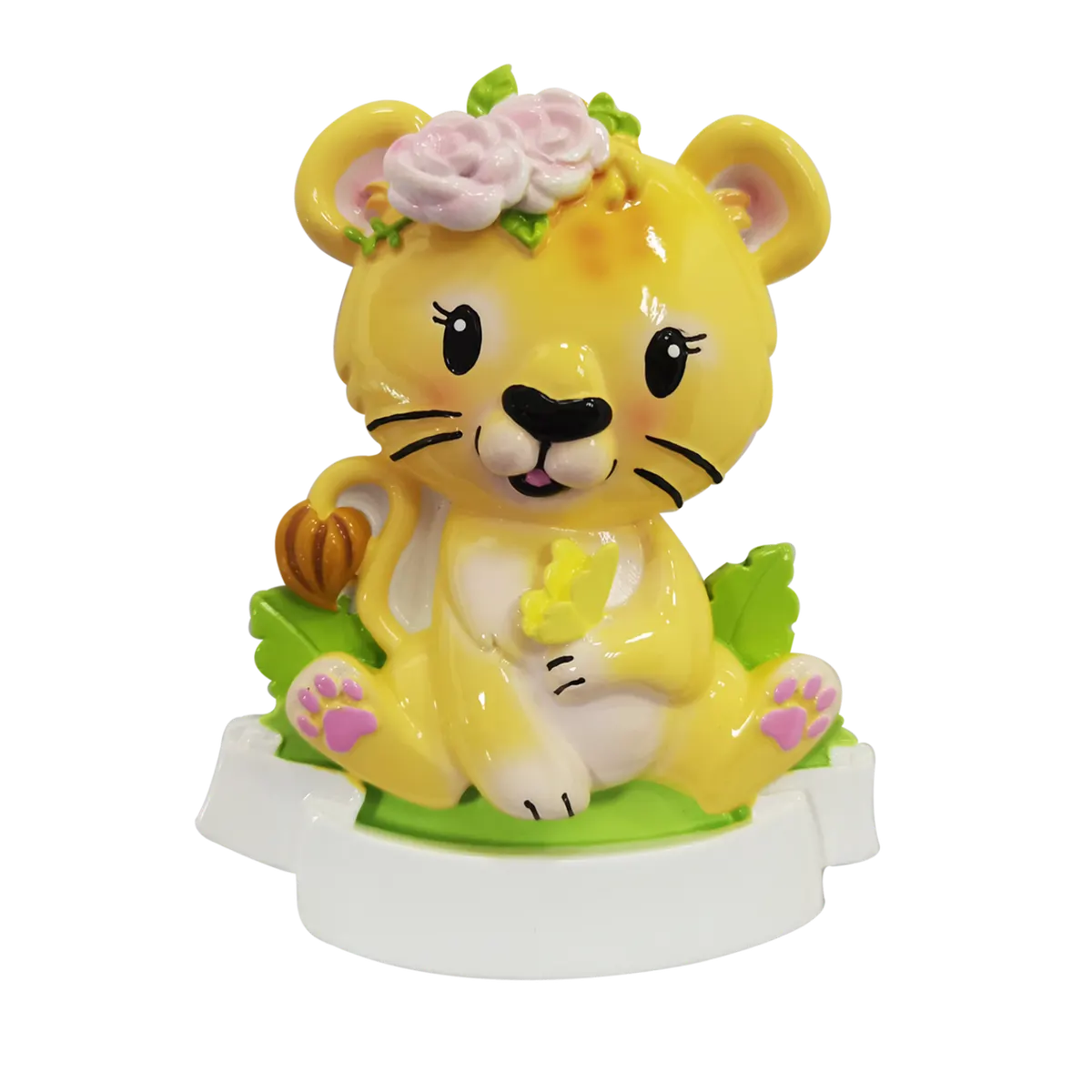 OR2362-F - Lion Cute Animal Personalised Christmas Decoration