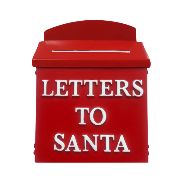 OR2374 - 3D Letters To Santa Mailbox Personalised Christmas Decoration