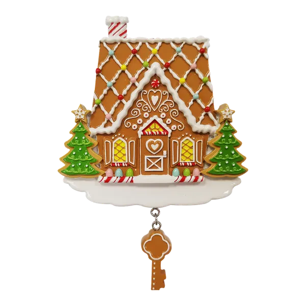 OR2394 - Gingerbread Our First Home Personalised Christmas Decoration