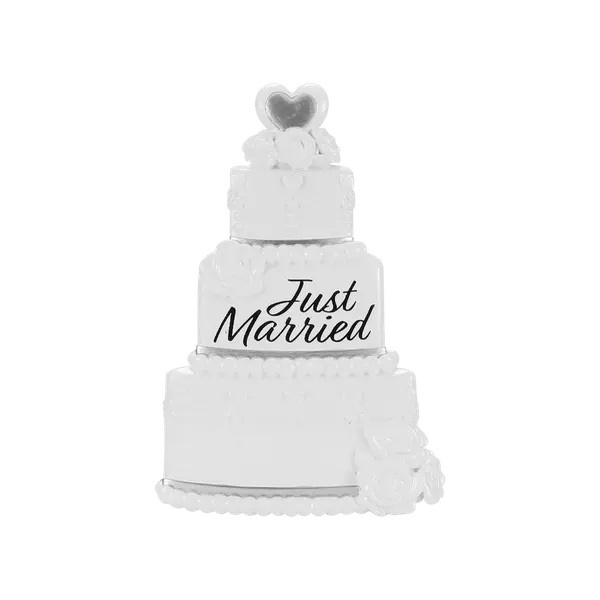 OR2433 - Wedding Cake Personalised Christmas Decoration