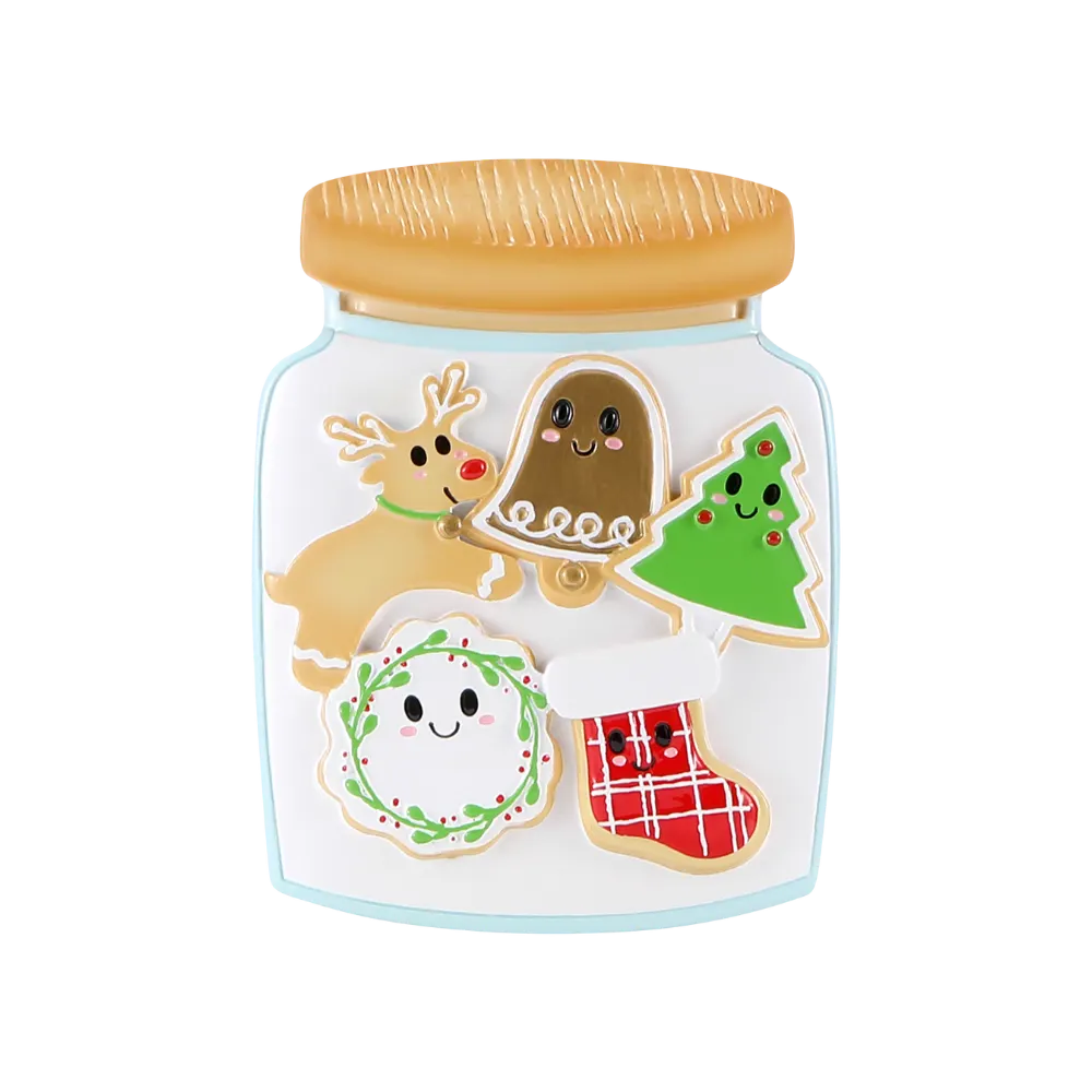 OR2462-5 - Cookie (Family of 5) Personalised Christmas Decoration