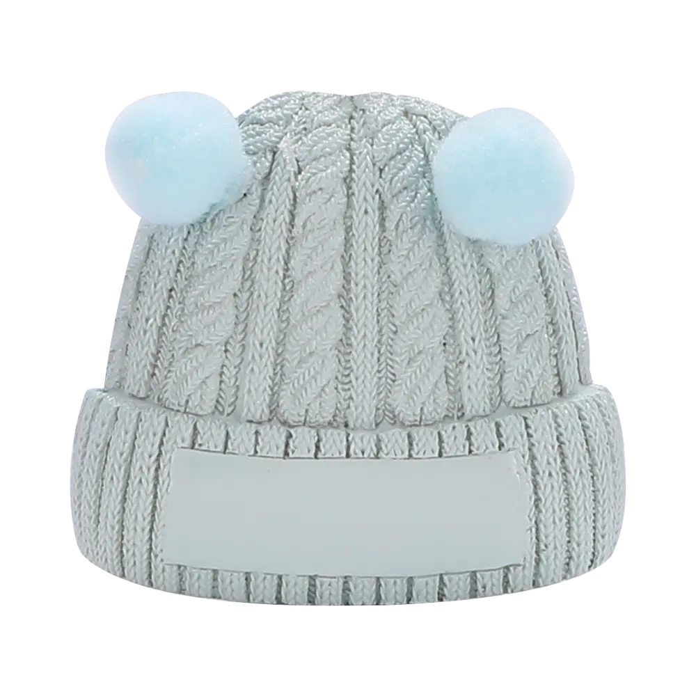 OR2485-B - Christmas Hat (Blue) Personalised Christmas Decoration