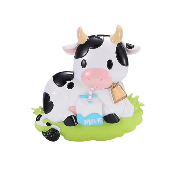 OR2494 - Traditional Cow Personalised Christmas Decoration