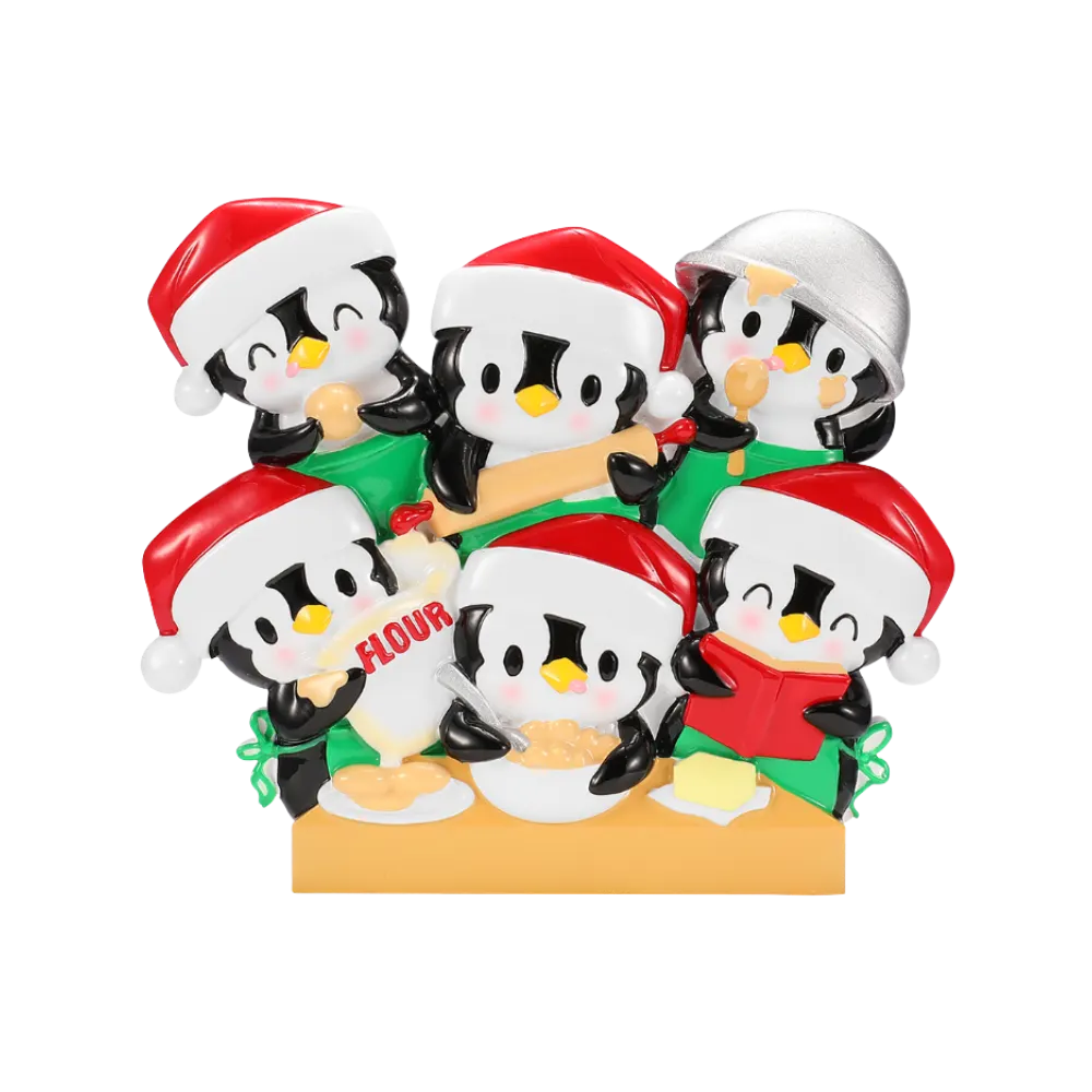 OR2664-6 - Penguin Baking Family of 6