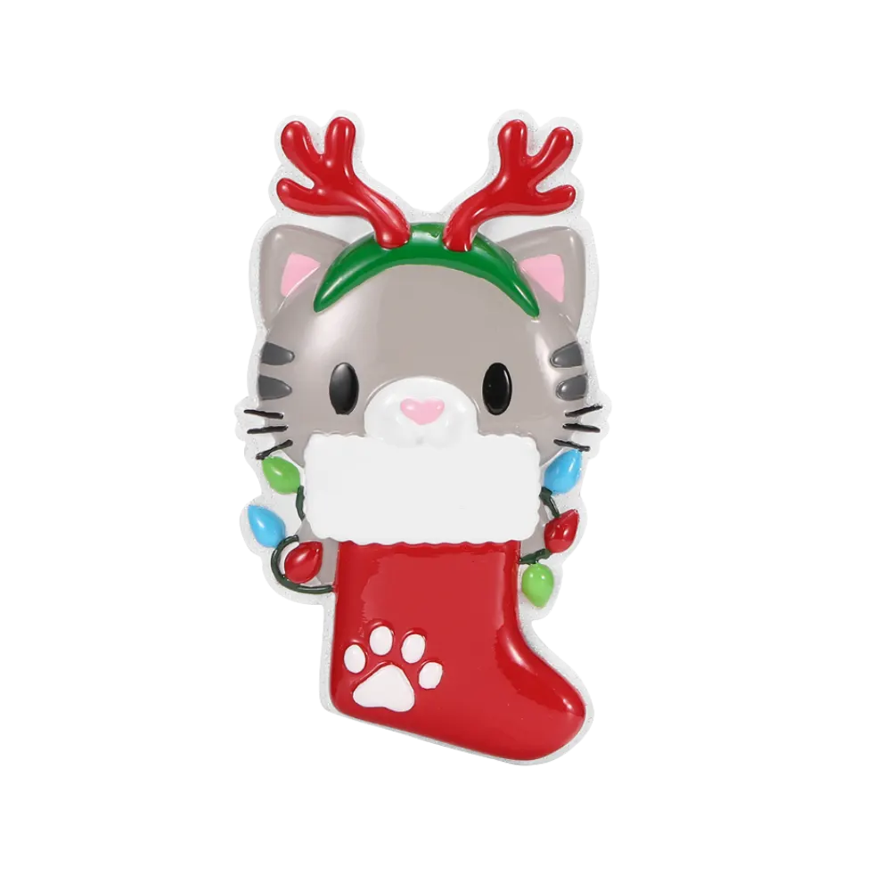 OR2833 - Cat With Reindeer Antlers