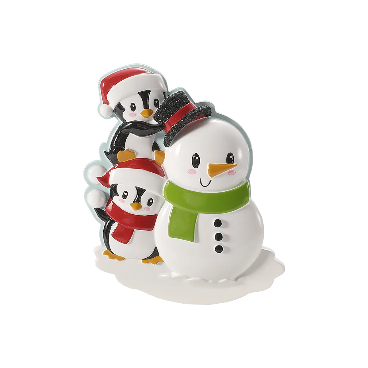 OR2907-2 - Penguins Building A Snowman - 2