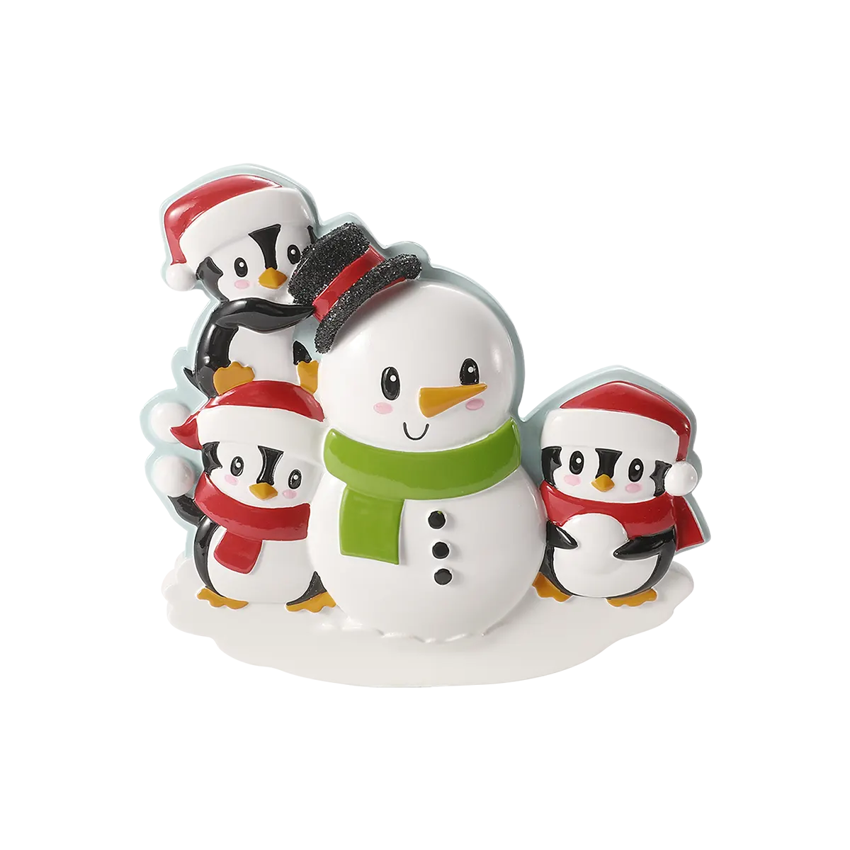 OR2907-3 - Penguins Building A Snowman - 3