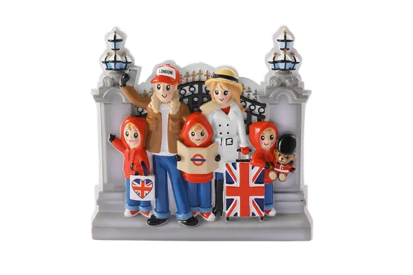OR3072-5 - Buckingham Gate Family (3 Kids)