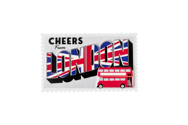 OR3077 - Updated London Postcard With Bus