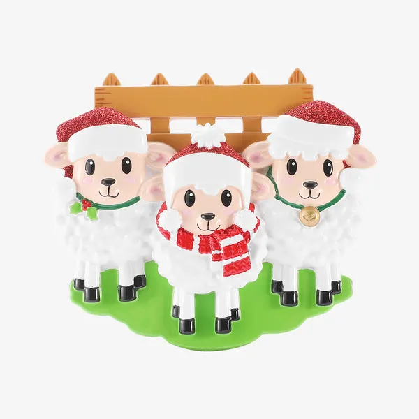 OR3080-3 - Sheep Family of 3