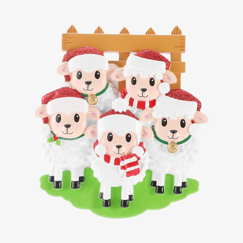 OR3080-5 - Sheep Family of 5