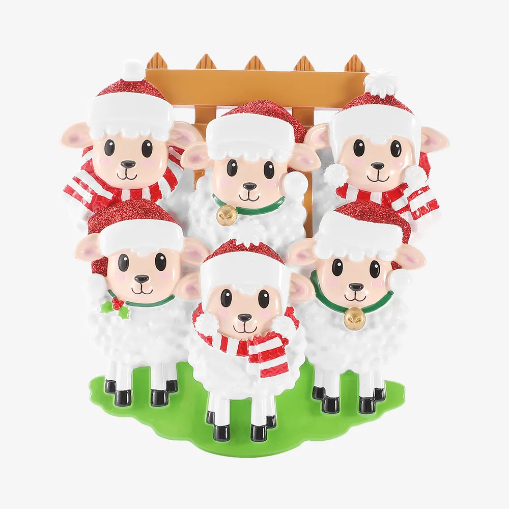 OR3080-6 - Sheep Family of 6