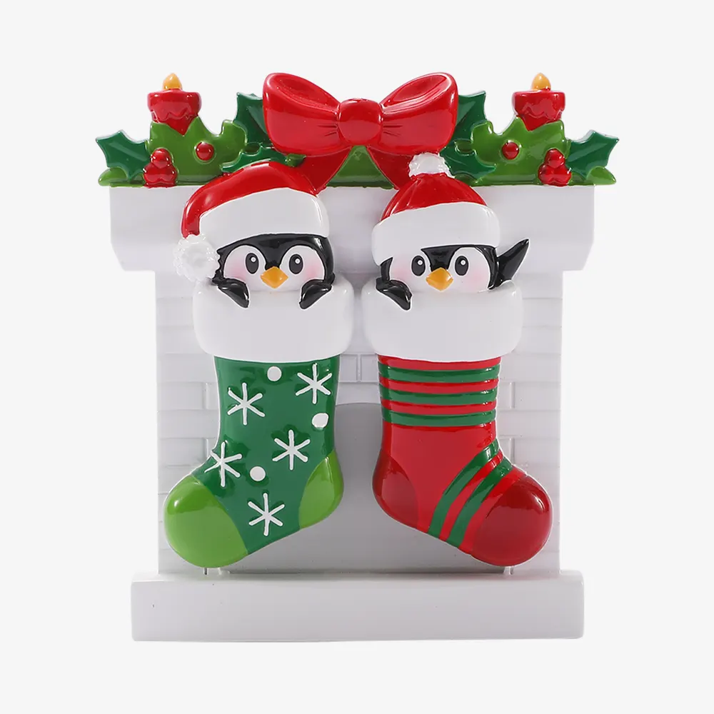 OR3084-2 - Mismatched Stocking Family of 2