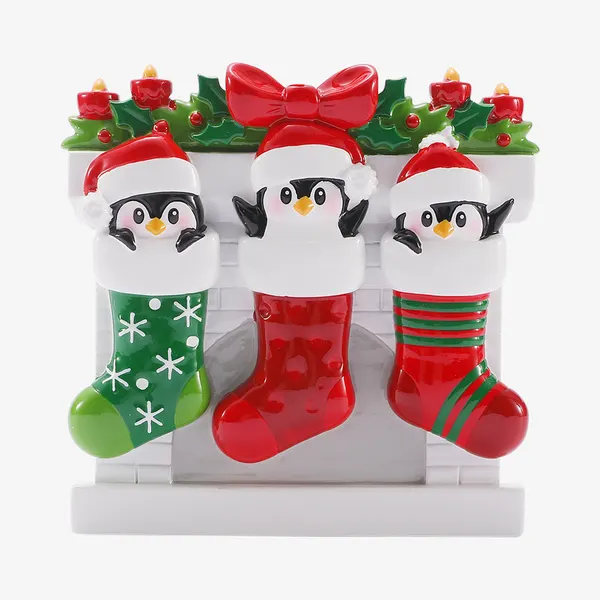OR3084-3 - Mismatched Stocking Family of 3