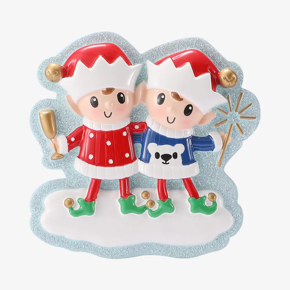 OR3086-2 - Elves in Sweaters Family of 2