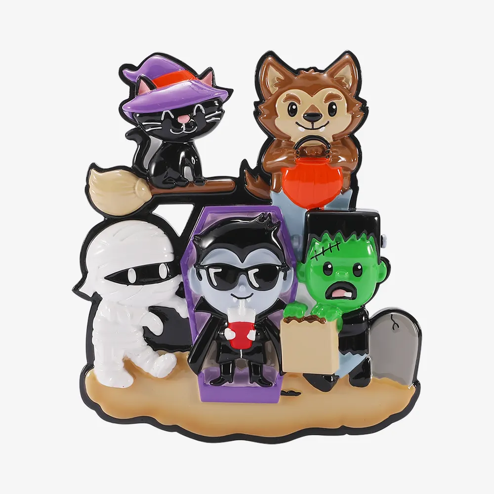 OR3089-5 - Halloween Monster Family of 5