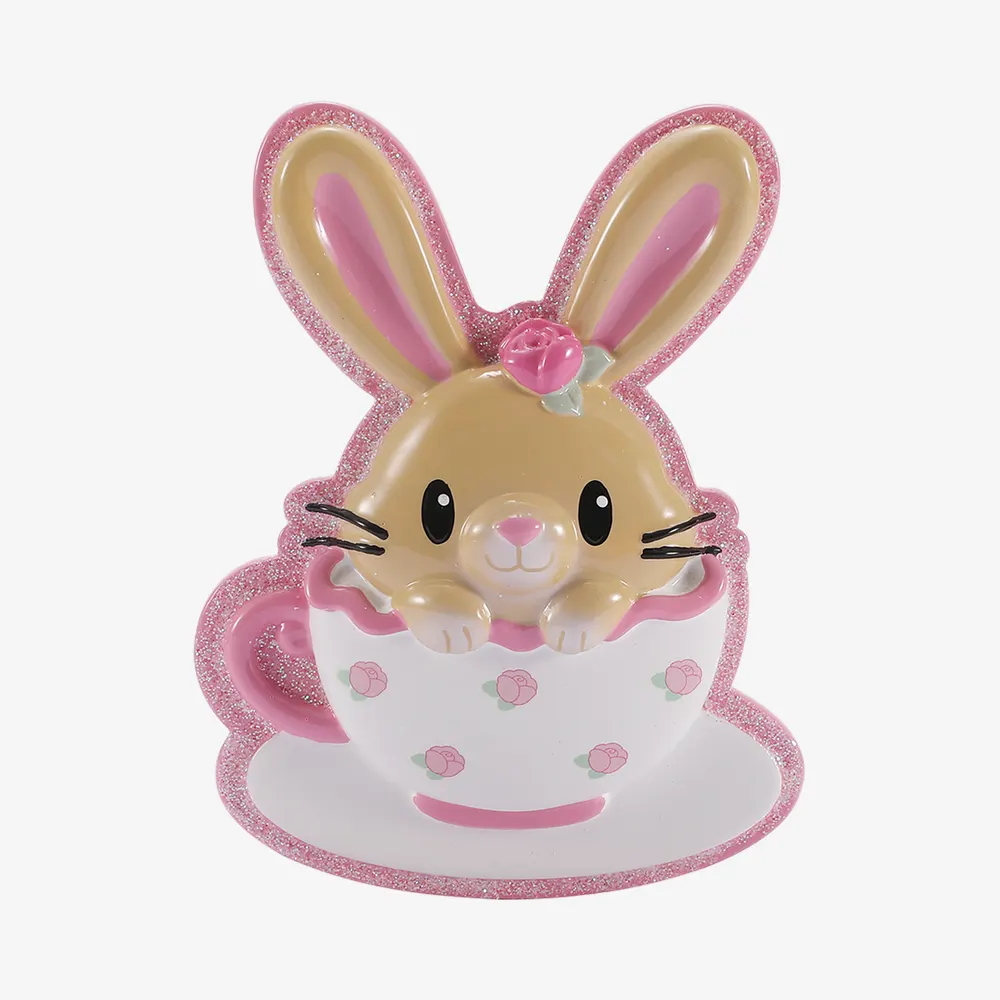 OR3098-P - Baby Bunny in Teacup - Pink