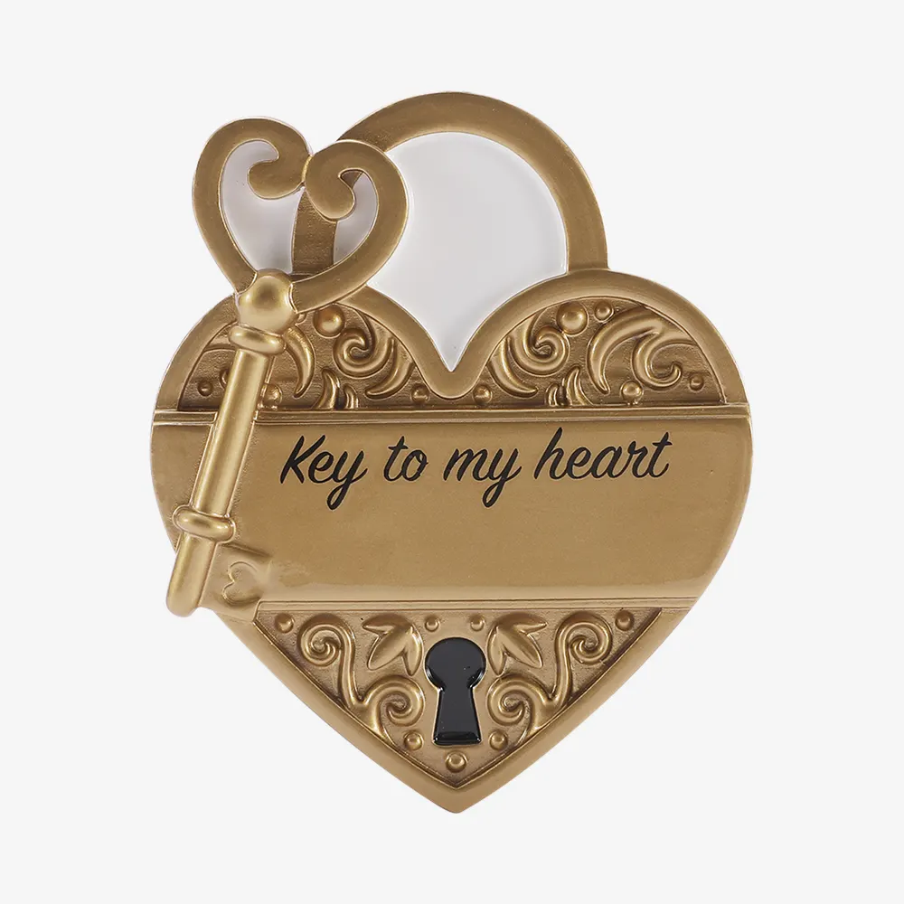 OR3103 - Gold Lock and Key to my Heart