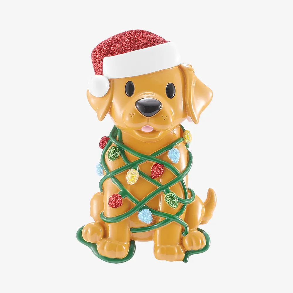 OR3139 - Dog Tangled in Lights