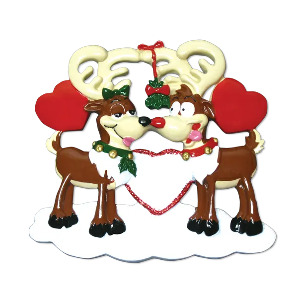 OR361 - Reindeer Love Personalised Christmas Decoration