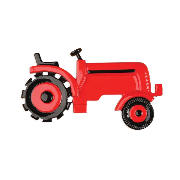 OR393-R - Red Tractor Personalised Christmas Decoration