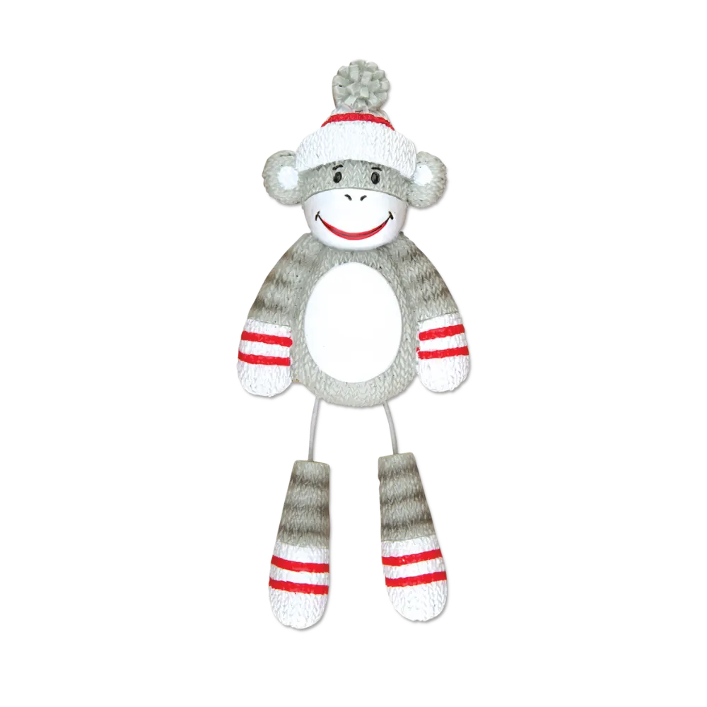 OR928 - Stuffed Monkey Personalised Christmas Decoration