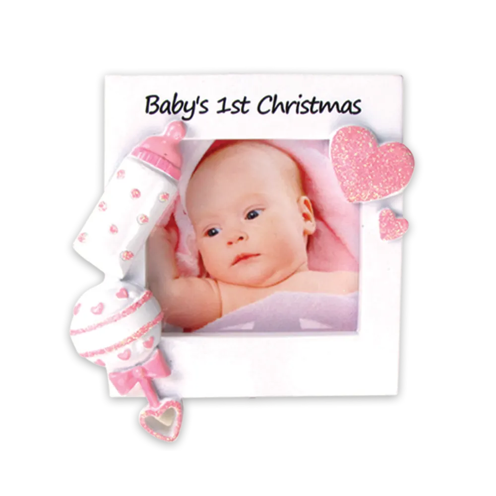 PF600-A - Christmas Baby Frame-Pink And Blue (6 Pink/6 Blue)