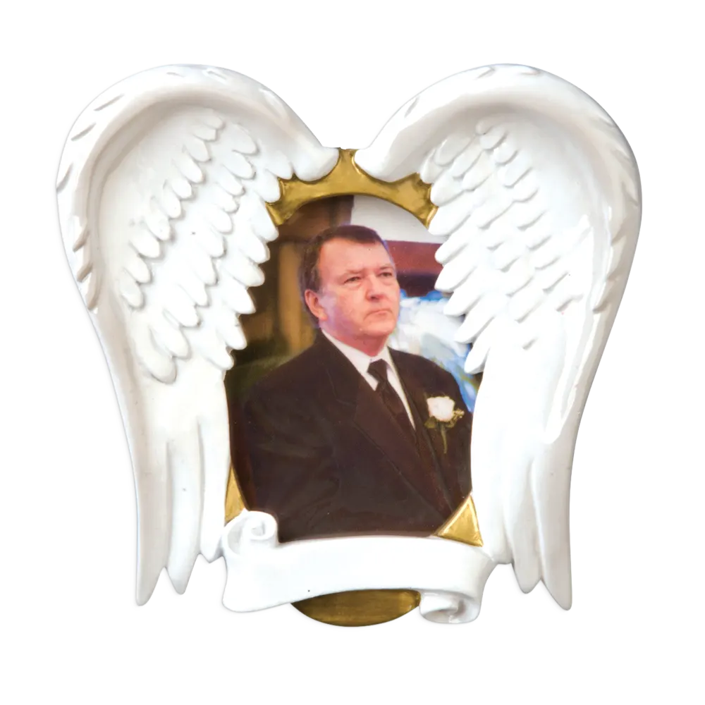 PF955 - in Loving Memory Frame Personalised Christmas Decoration