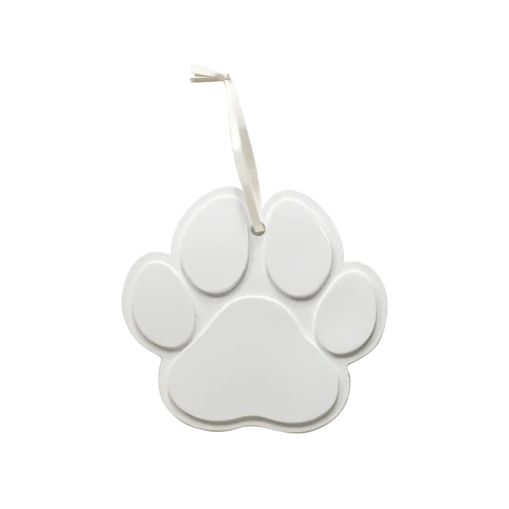 PXDA014 - Paw Print Christmas Stocking Tag (12 Per Pack)