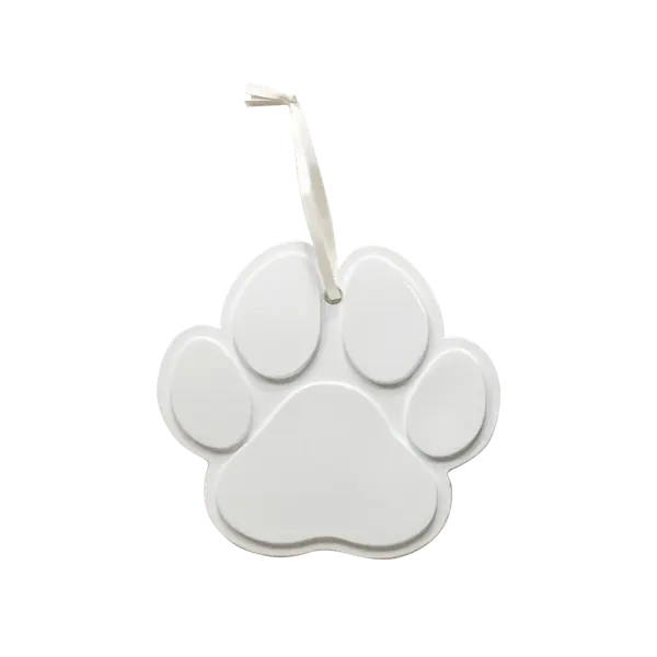PXDA014 - Paw Print Christmas Stocking Tag (12 Per Pack)