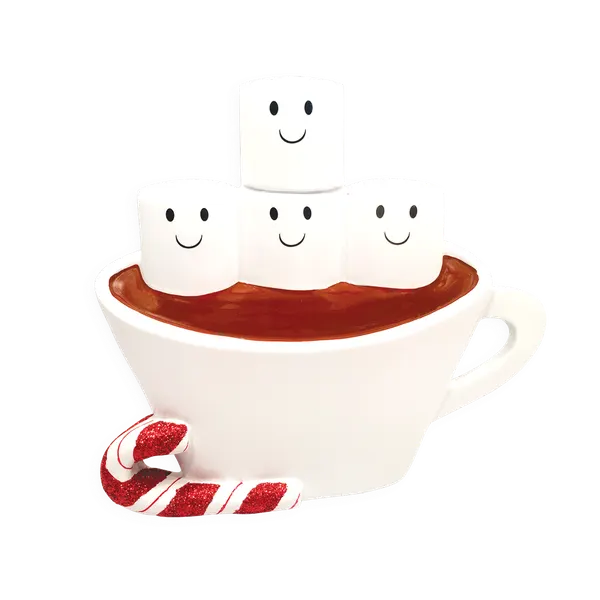 TT1213-4 - Hot Chocolate Family (4) Table Topper