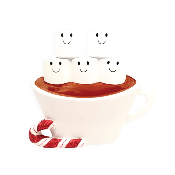 TT1213-5 - Hot Chocolate Family (5) Table Topper