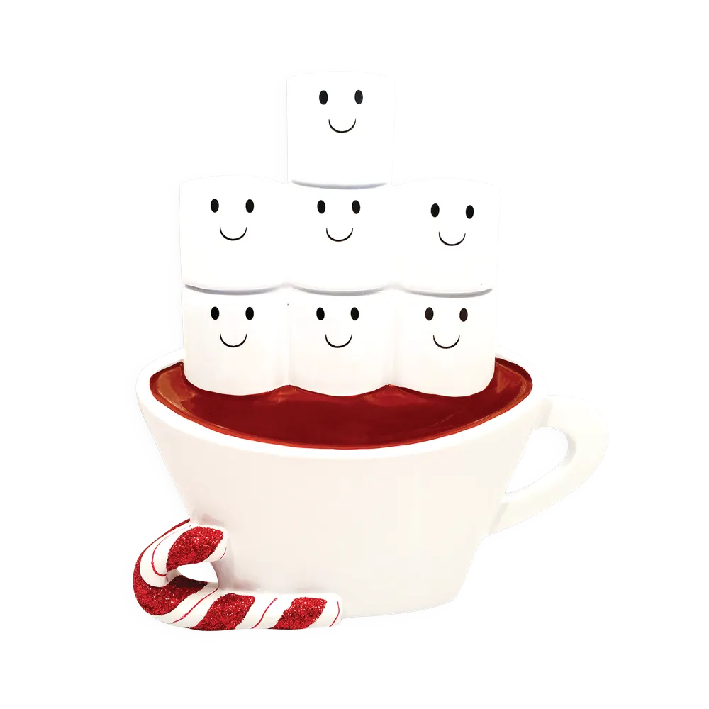 TT1213-7 - Hot Chocolate Family (7) Table Topper