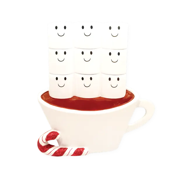 TT1213-9 - Hot Chocolate Family (9) Table Topper