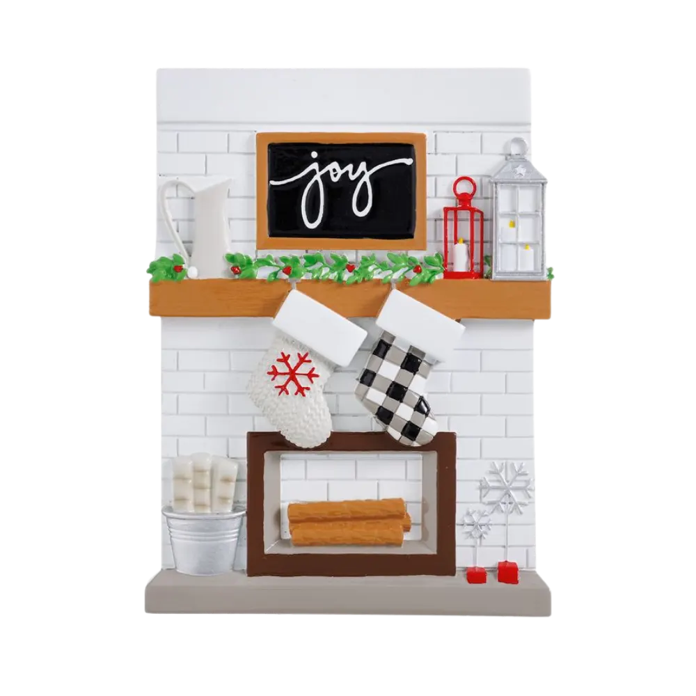 TT2030-2 - Fireplace Mantle Family of 2